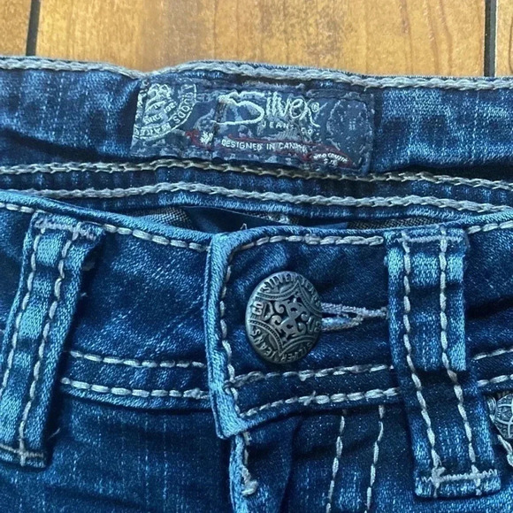 Silver aiko mid skinny jeans - Picture 3 of 7